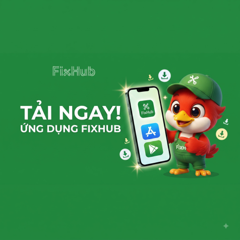 Tải ứng dụng Fixhub Thợ